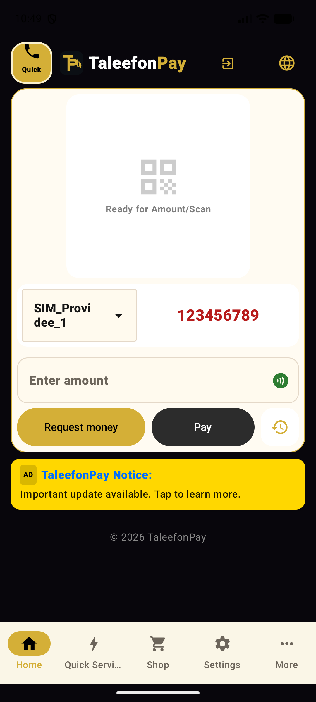 App Screen