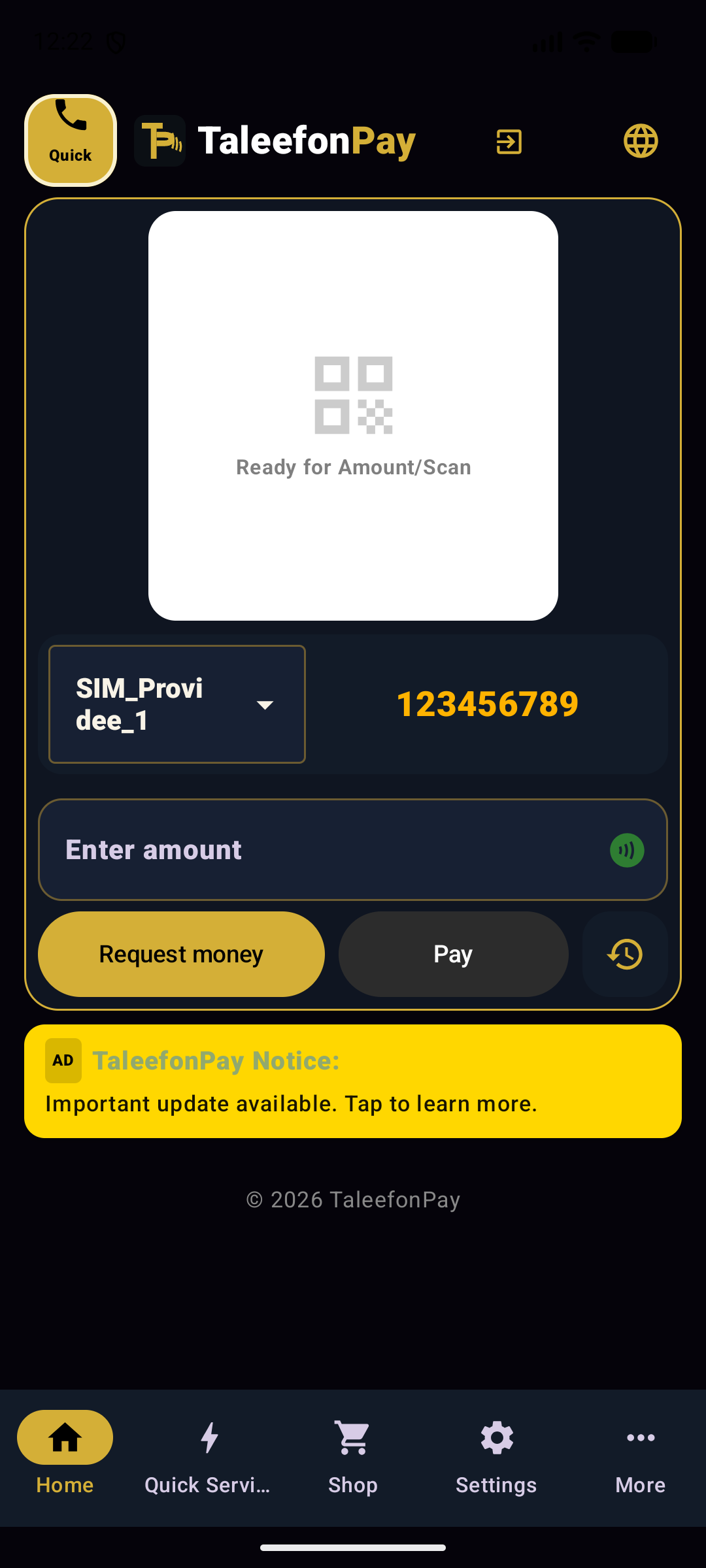 Universal QR Interface